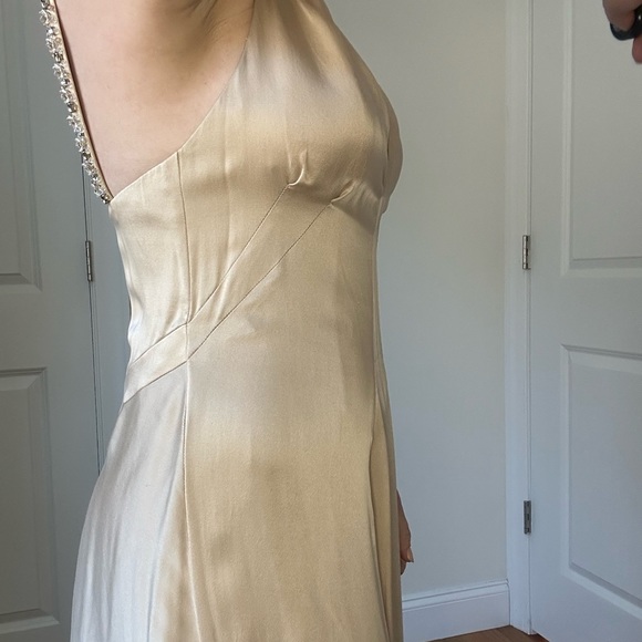 Designer Silk Cocktail Dress - Picture 8 of 14